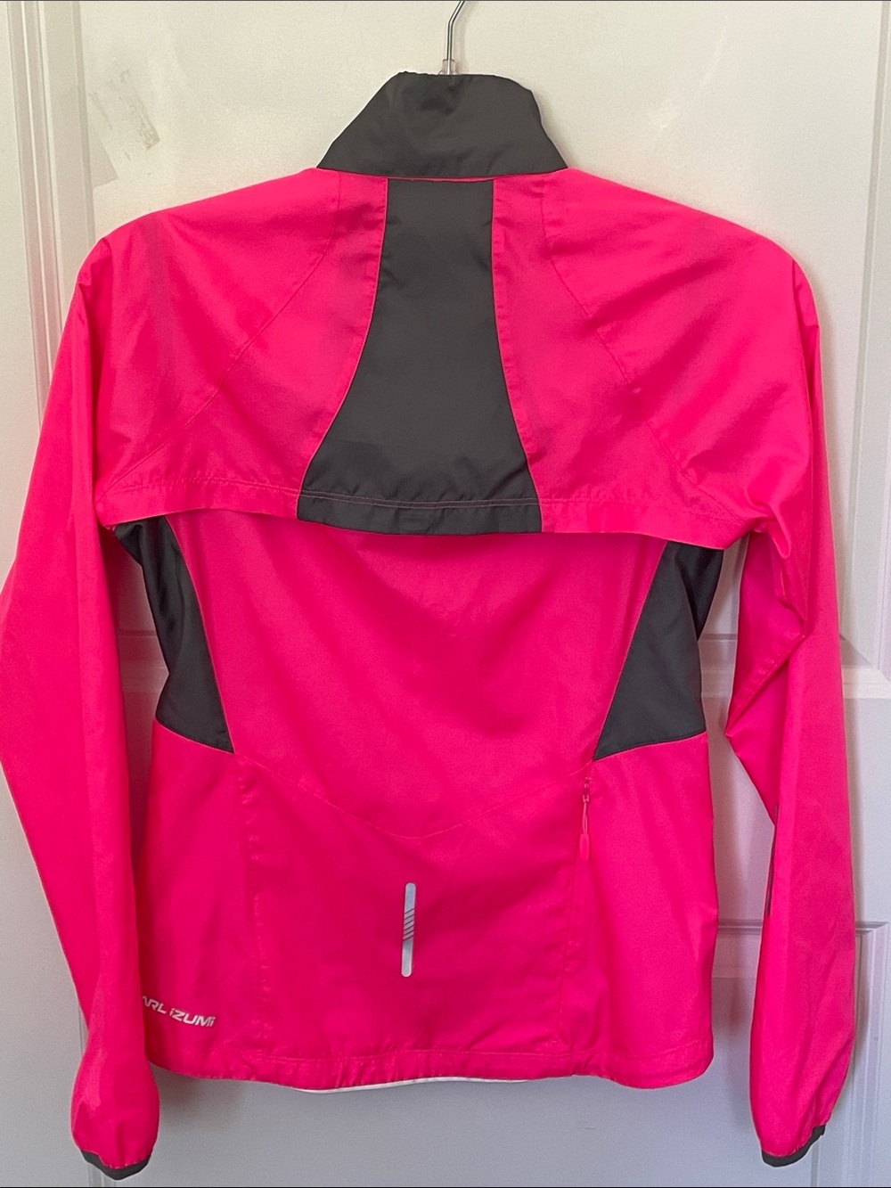 Pearl Izumi Elite Barrier Convertible Cycling Jacket Hot Pink Small Windbreaker - Picture 3 of 5